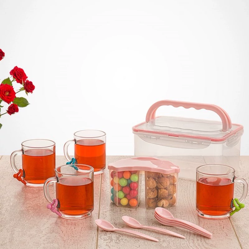 ست چایخوری 4 نفره لیمون