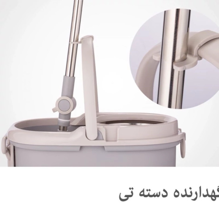 زمین شوی پدال دار لیمون همراه پد یدک