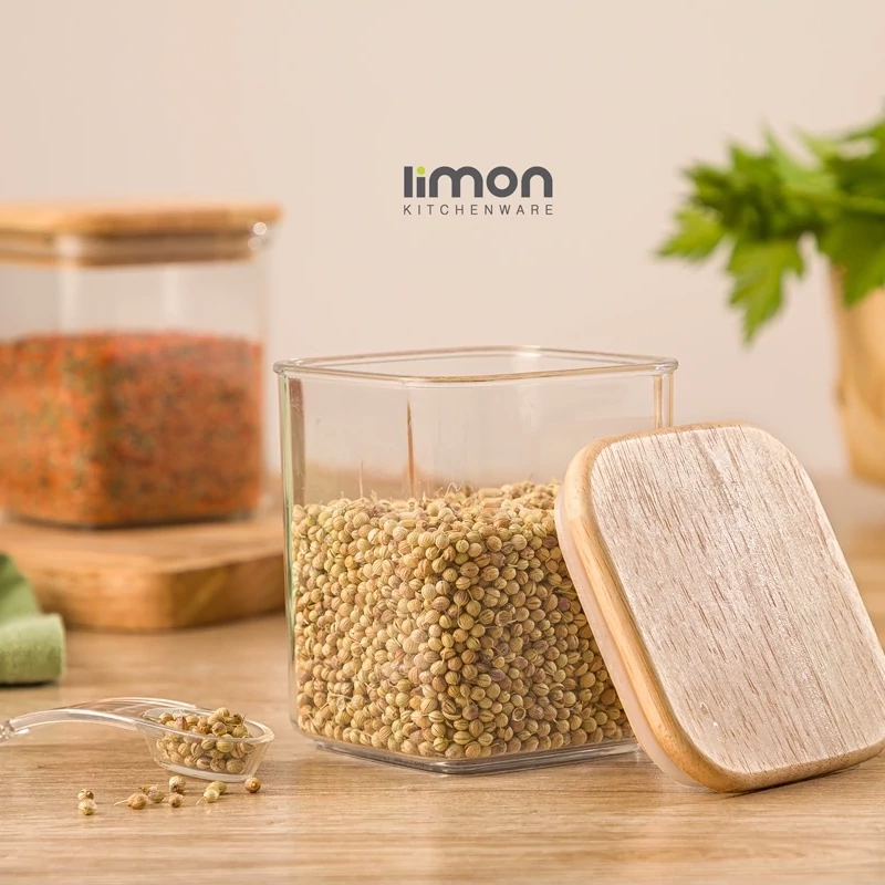 جا ادویه سارینا درب چوبی (3)لیمون