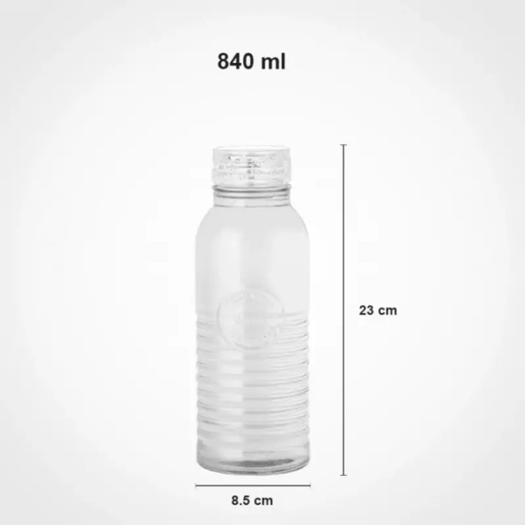 بطری روستیک گرد کوتاه لیمون