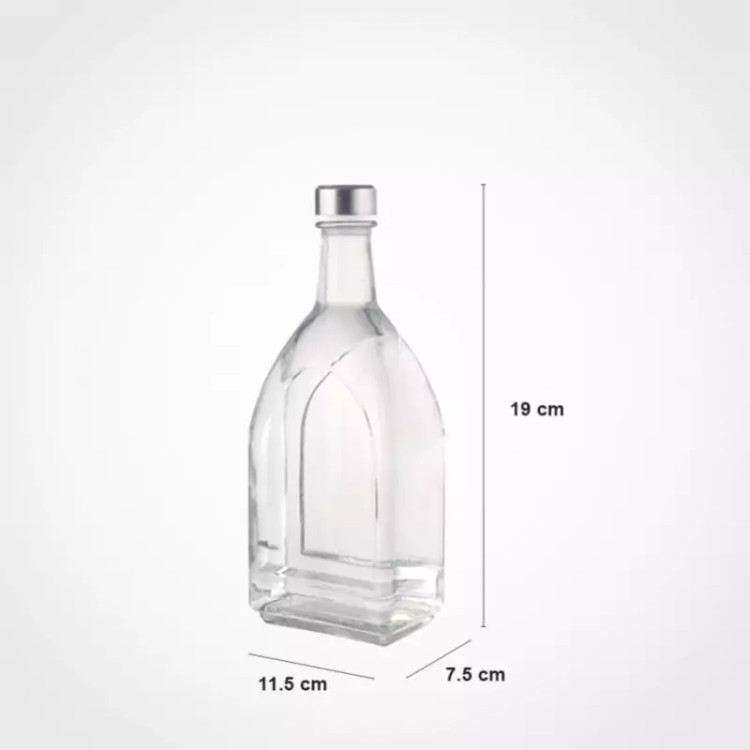 بطری کتابی درب استیل لیمون